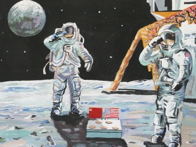 Виртуальная выставка «Загадочный космос», посвящённая 60-летней годовщине первого полета человека в космос
